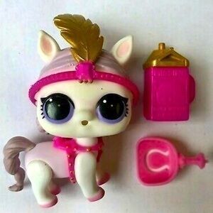 MGA Entertainment Lol Pets Showpony Cheer gently preloved all accessories